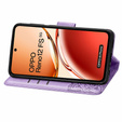 Flip case for Oppo Reno 12FS / 12F, Butterfly, purple