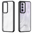 DuxDucis case for Oppo Reno 12 Pro, Aimo case, transparent / black