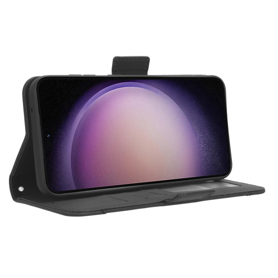 Flip case for Samsung Galaxy S23 FE, Card Slot, black