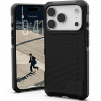 Urban Armor Gear case for iPhone 17 Pro Max, Metropolis LT MagSafe Kevlar, Kevlar Black
