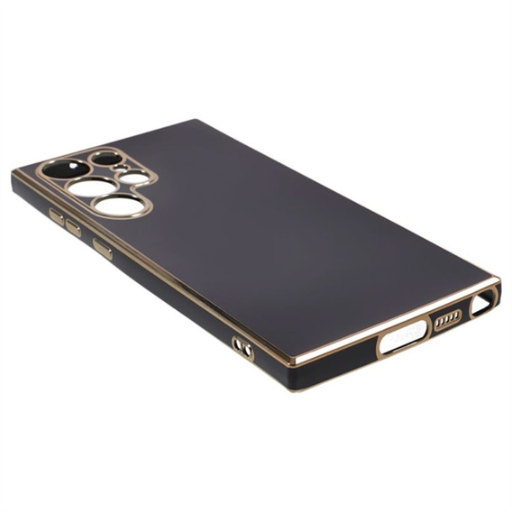Case for Samsung Galaxy S24 Ultra, Glamour CamShield, black