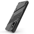 Case for Realme C67, Military kickstand, black
