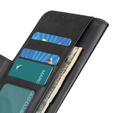 Flip case for Motorola Moto E13, Wallet, black