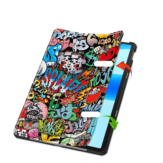 Case for Huawei MatePad 11.5 2024, Smartcase, graffiti