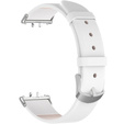 Leather Strap for Samsung Galaxy Fit 3, White