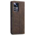 CASEME case for Xiaomi 12T / 12T Pro, Leather Wallet Case, brown