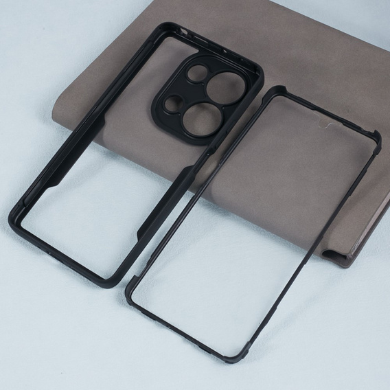 Case for Xiaomi Redmi Note 13 Pro 4G / Xiaomi Redmi Note 14S / Xiaomi Poco M6 Pro 4G, AntiDrop Hybrid, black