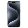 Case for iPhone 15 Pro Max, Silicone Lite, dark green