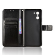 Flip case for OnePlus Nord CE5, Crazy Horse Wallet, black