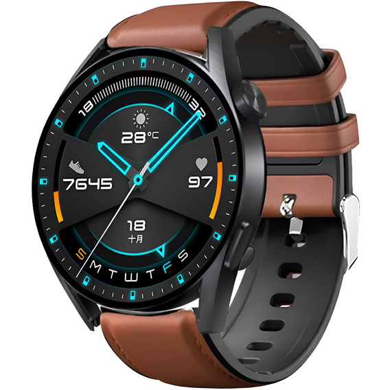 Leather Universal Strap 22mm