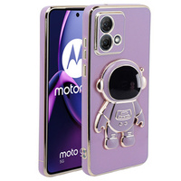 Case for Motorola Moto G84 5G, Astronaut, purple