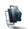 Armored case for iPhone 11, Dexnor Full Body, dark blue
