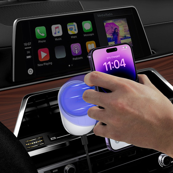 ERBORD CW01 Car Holder Inductive Charger for MagSafe