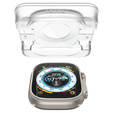 Spigen ProFlex EZ FIT for Apple Watch 7 41MM, Clear (2-Pack)