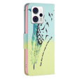 Flip case for Motorola Moto G53 5G / G23 / G13, Wallet, feather, blue