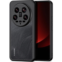 DuxDucis case for Xiaomi 14 Ultra, Aimo case, transparent / black