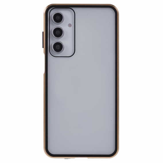 Case for Samsung Galaxy A16, Magnetic Dual Glass, gold