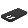 Case for iPhone 15 Pro, Silicone Lite, black