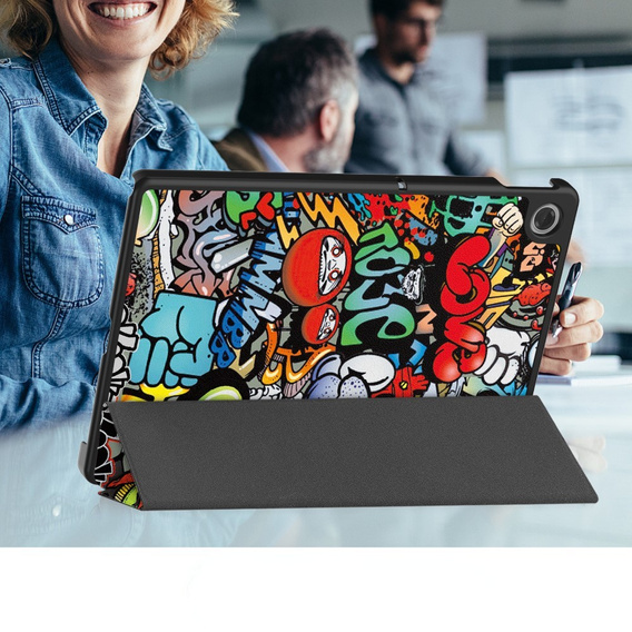 Case for Lenovo Tab TB311FU, Smartcase, graffiti