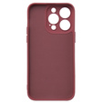 Case for iPhone 15 Pro Max, Silicone Lite, red