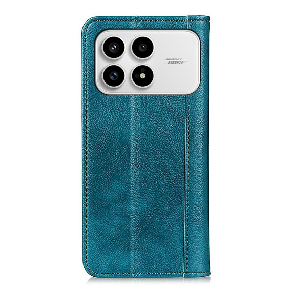 Split Leather Flip Case for Xiaomi Poco F8 Pro