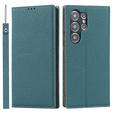 Leather case for Samsung Galaxy S23 Ultra, ERBORD Grain Leather, blue