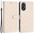 Flip case for Oppo A38 4G / Oppo A18 4G, Wallet, BINFEN COLOR, beige
