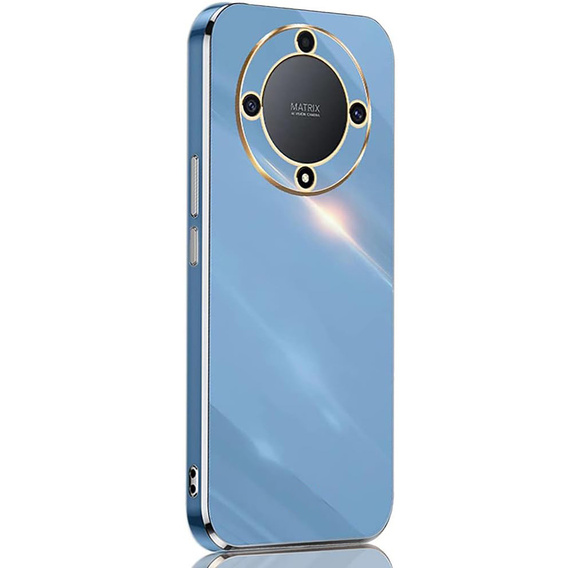 Case for Honor Magic 5 Lite, Glamour CamShield, blue