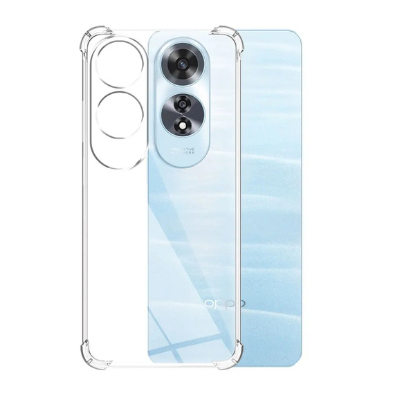 Case for Oppo A60, Dropproof, transparent