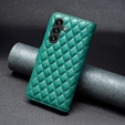 Flip case for Samsung Galaxy A56, Wallet, BINFEN COLOR, green