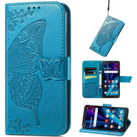 Flip case for OnePlus Nord 4, Butterfly, blue