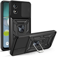 Case for Motorola Moto E13, CamShield Slide, black