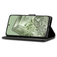 Flip case for Google Pixel 8A, LC.IMEEKE, black