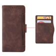 Flip case for Xiaomi Poco F7 Pro, Card Slot, brown