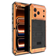 IP68 waterproof case for iPhone 17 Pro, orange