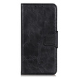 Flip case for Samsung Galaxy S25 Edge, Crazy Horse Wallet, black