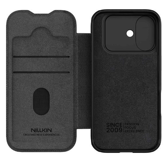 NILLKIN CamShield Qin Pro flip case for iPhone 17