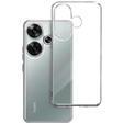Case for Xiaomi Poco F6, Fusion Hybrid, transparent