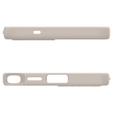 Spigen Case for Samsung Galaxy S25 Ultra, Silicone Fit Mag, gray + Tempered Glass