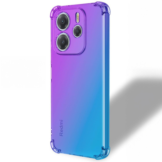 Case for Xiaomi Redmi Note 14 4G, Gradient Dropproof, Purple / blue