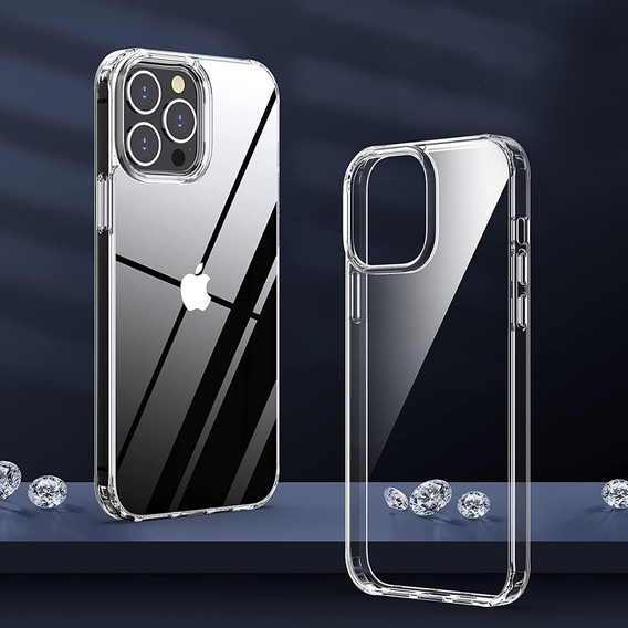 Case for iPhone 14 Pro, Fusion Hybrid, transparent