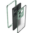 1 x Case for Motorola Edge 50 Ultra, Frame Case, green
