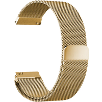 Milanese bracelet 18mm for Garmin Vivoactive 4S, Black