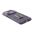 Armored Case for Xiaomi Redmi Note 13 Pro 5G, CamShield Slide, purple + Tempered Glass 9H