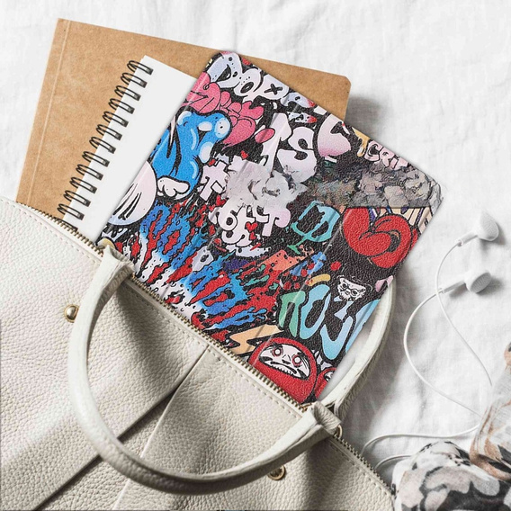 Case for Lenovo Tab P11 Pro Gen 2 TB132FU TB132XU 11.2", with flap, graffiti