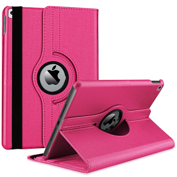 Case for iPad 11" 2025 A16 (11 gen.) / iPad 10.9" 2022 (10 gen.), Rotating 360, pink