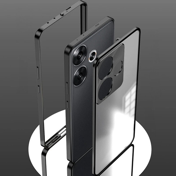 1 x Case for Xiaomi Poco F6, Frame Case, green