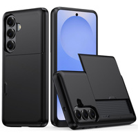 Case with card holder for Samsung Galaxy S26 Plus, black