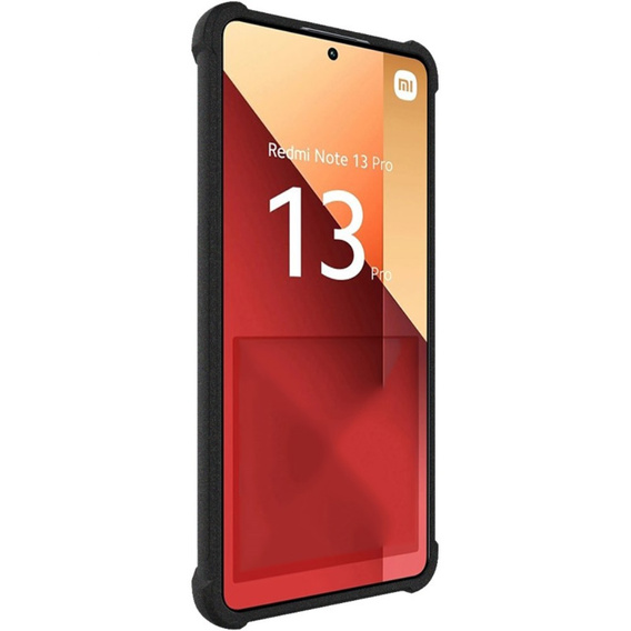 IMAK case for Xiaomi Redmi Note 13 Pro 4G / Xiaomi Redmi Note 14S / Xiaomi Poco M6 Pro 4G, Dropproof, black