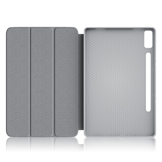 Case for Lenovo Tab P12, Smartcase with stylus space, grey